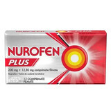 Nurofen Plus, 12 tablets, Reckitt Benckiser Healthcare