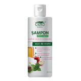 Shampoo 99,5% vegetale con aceto di mele, malva, ortica, bardana, 200 ml, Ceta Sibiu