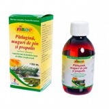 Sirop patlagina cu muguri de plop si propolis, 200 ml, Elidor