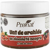 Burro di arachidi con cioccolato fondente e fave di cacao, 300g, Pronat