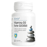 Vitamina D3 Forte 5000UI, 30 compresse, Alevia