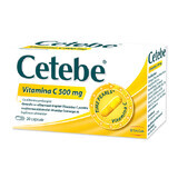 Cetebe Vitamin C, 500 mg, 30 capsules, Stada