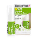 Vitamina D Spray Oral, 3000IU, 15ml, BetterYou