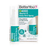 Spray oral cu vitamina D, 4000UI, 15ml, BetterYou