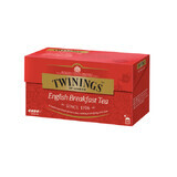 Té negro English Breakfast, 25 bolsitas, Twinings