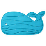 Tapis de bain antidérapant en forme de baleine Moby, bleu, Skip Hop