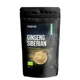 Ginseng siberiano bio en polvo, 125gr, Niavis Bio