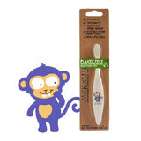 Cepillo de dientes ecológico para bebés y niños Monkey, Jack N Jill