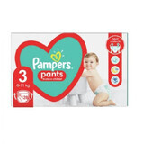 Pampers Comfort Fit Pantalones 360, 6-11 kg, No. 3, 128 piezas, Pampers