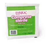 Compresse stérile Evrika 10 cm x 8 cm