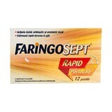 Faringosept rapid naranja 2 mg / 0,6 mg / 1,2 mg x 12 comprimidos