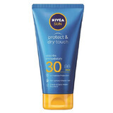 Gel crème pour protection solaire SPF 30 Protect &amp; Dry Touch, 175 ml, Nivea Sun