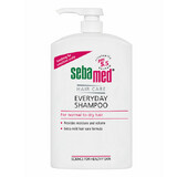 Champú dermatológico hidratante de uso diario, 1000 ml, Sebamed