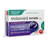 Melatonin Retard, 5mg, 90 comprimés, Rotta Natura