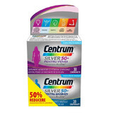 Centrum Silver 50+ voor mannen + Centrum Silver 50+ voor vrouwen, 30 + 30 tabletten, Gsk