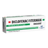 Diclofenaco pomada, 10 mg/g, 100 g, Fiterman