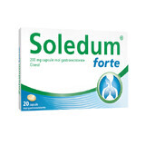 Soledum forte, 200 mg, 20 cápsulas blandas gastrorresistentes, Klosterfrau