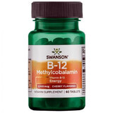 Vitamina B12, 2500 mcg, 60 comprimidos, Swanson Health EE.UU.