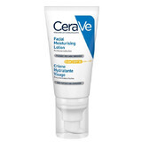 Crema hidratante para piel normal-seca con SPF 50, 52 ml, CeraVe