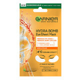 Hydra Bomb Skin Naturals Sinaasappelextract oogmasker, 6 g, Garnier