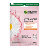 Hydra Bomb Skin Naturals Mascarilla de suero de camomila, 28 g, Garnier