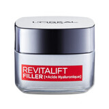 Crema da giorno intensiva antirughe Revitalift Filler + Acido Ialuronico, 50 ml, Loreal