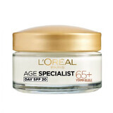 Crema de día nutritiva antiarrugas con FPS 20 Age Specialist 65+, 50 ml