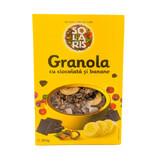 Granola met chocolade en banaan, 300 g, Solaris