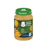 Purea biologica con mango, zucca, mele cotogne e fiocchi d'avena, 190 gr, Gerber