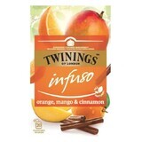 Infusión de naranja, mango y canela, 20 bolsitas, Twinings