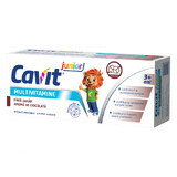 Cavit Junior sabor chocolate sin azúcar, 20 comprimidos masticables, Biofarm