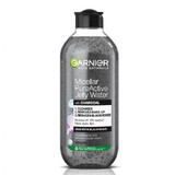 Skin Naturals Agua micelar enriquecida con ácido salicílico y carbón activado, 400 ml, Garnier