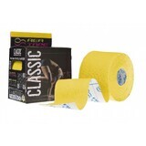 Banda kinesiologica premium galben, 5cm x 5m, REA Tape