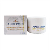 Crema facial Apidermin con leche matcha y vitamina A, 50 ml, Veceslav Bee Complex