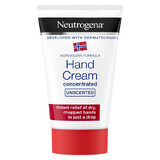 Crema de manos concentrada sin perfume para pieles extremadamente secas o agrietadas, 50 ml, Neutrogena