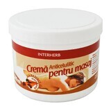 Crema de masaje anticelulítica con canela Interherb, 500ml, Interherb