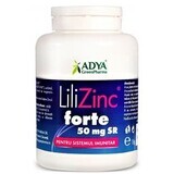 LiliZinc Forte SR 50mg x 30cpr Adya Grün