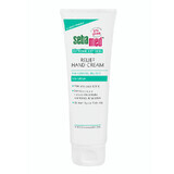 Crema mani dermatologica per pelli molto secche con 5% di urea, 75ml, sebamed