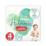 Pampers Harmonie Pantalones 4, 9-15kg (24)