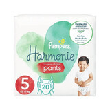 Pampers Harmonie Pantalones 5, 12-17kg (20)