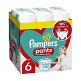 Pampers Pantalón 6 Extra Grande (132)