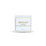 Medara Crème hydratante avec vitamines A et E, 40 g, Mebra