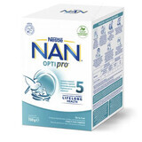 Nan 5 Optipro leche en polvo, 700 g, Nestlé