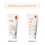 Crema facial hidratante con protección solar SPF 50+ Sunlight, 50 ml, Ivatherm