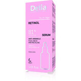 Serum antiarrugas con retinol, 30 ml, Delia Cosmetics