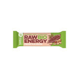 Raw Energy Barre énergétique cacahuètes et cacao x 50g, Bombus