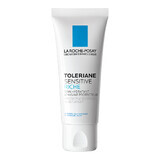 La Roche-Posay Toleriane Crema Hidratante Prebiótica para Piel Sensible y Seca Sensitive Riche, 40 ml