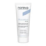 Noreva Aquareva Crema Hidratante Textura Rica 24H, 40 ml