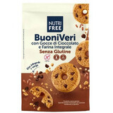 Biscuiti din faina integrala cu ciocolata BuoniVeri, 250g, Nutrifree