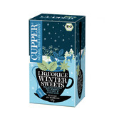 Réglisse Bonbons d'hiver Cupper Réglisse biologique et thé à la menthe, 20 sachets, Allos Hof